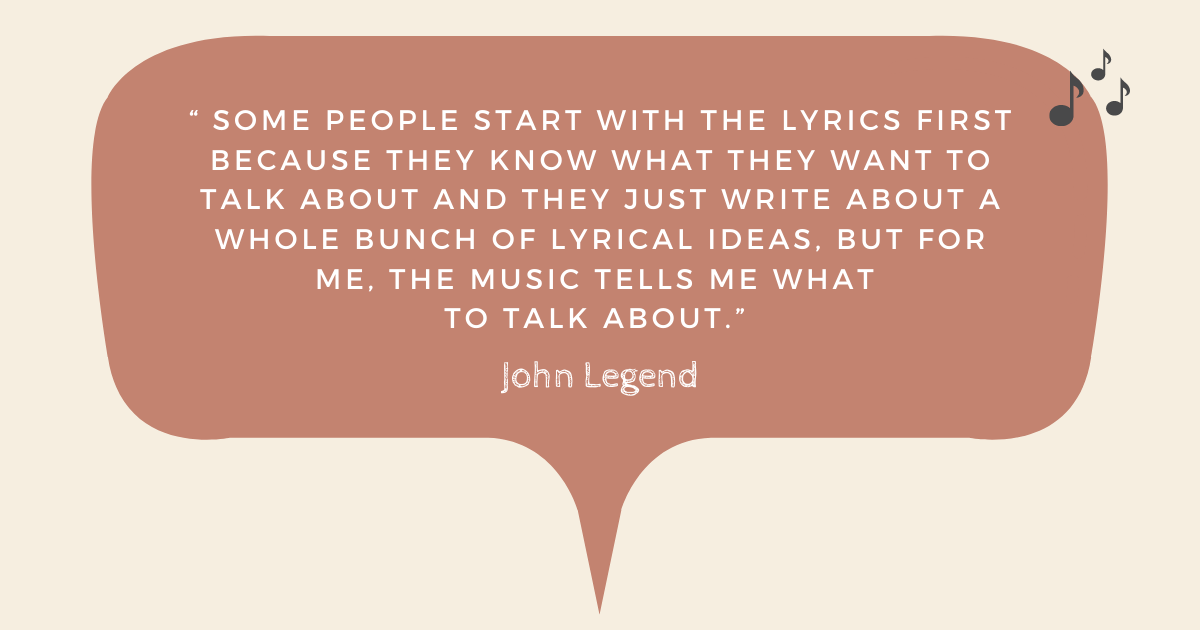John Legend Quote